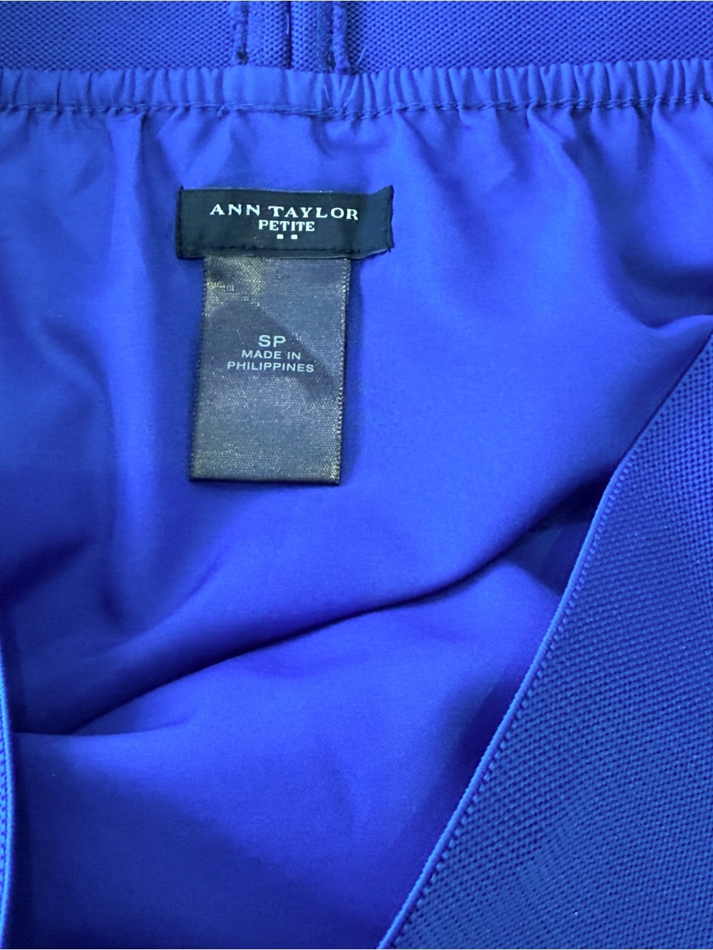 Ann Taylor Cobalt Royal Blue Maxi Skirt | Small Petite - Picture 9 of 10